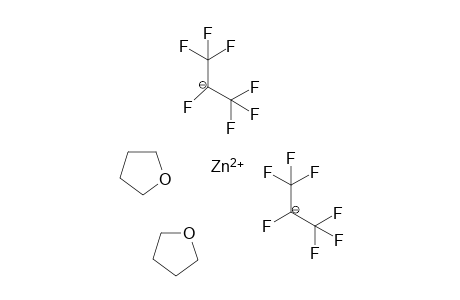 Zinc(II) bis[1,1,1,2,3,3,3-heptafluoropropane]ditetrahydrofuran