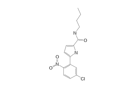 5-(5-CHLORO-2-NITROPHENYL)-1H-PYRROLE-2-N-BUTYL-CARBOXAMIDE