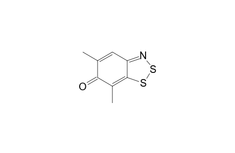 5,7-dimethyl-1,2,3-benzodithiazol-6-one