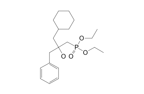 DIETHYL-(2-CYCLOHEXYLMETHYL-2-HYDROXY-3-PHENYLPROPYL)-PHOSPHONATE