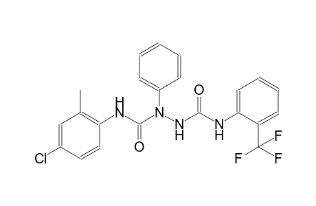 N~1~-(4-chloro-2-methylphenyl)-1-phenyl-N~2~-[2-(trifluoromethyl)phenyl]-1,2-hydrazinedicarboxamide