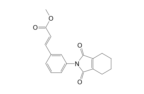 2-Propenoic acid, 3-[3-(1,3,4,5,6,7-hexahydro-1,3-dioxo-2H-isoindol-2-yl)phenyl]-, methyl ester