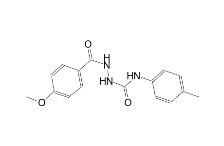 2-(4-methoxybenzoyl)-N-(4-methylphenyl)hydrazinecarboxamide