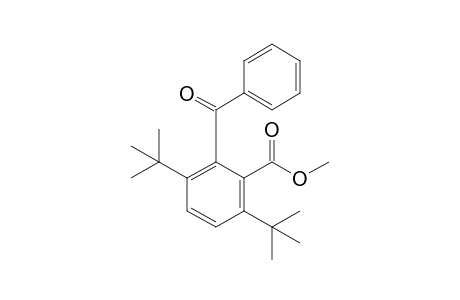 Methyl 2-benzoyl-3,6-bis(t-butyl)benzoate