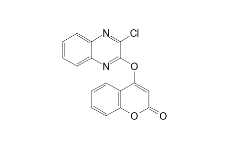 2-Chloro-3-[(coumarin-4'-yl)oxy]-quinoxaline