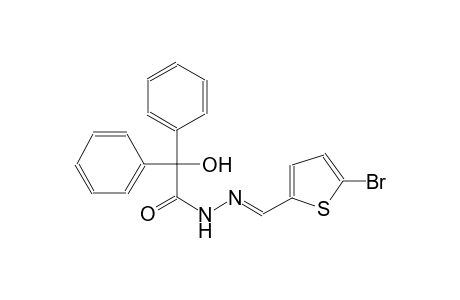 N'-[(E)-(5-bromo-2-thienyl)methylidene]-2-hydroxy-2,2-diphenylacetohydrazide