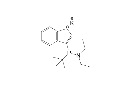 potassium 3-(tert-butyl(diethylamino)phosphaneyl)-1H-inden-1-ide