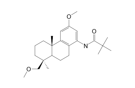 N-(12,19-dimethoxypodocarpa-8,11,13-trien-14-yl)-2,2-dimethylpropanamide