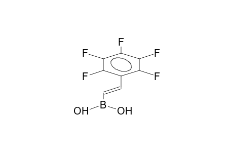 (E)-2-(PENTAFLUOROPHENYL)ETHENYL BORONIC ACID