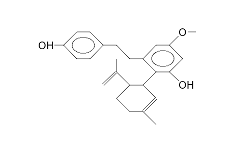 P-Hydroxy-bibenzyl/O-cannabidiol monomethyl ether hybrid