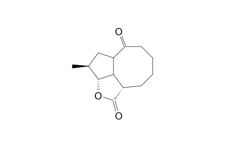 1.beta.,2.beta.,3.beta.,11.alpha.-Pentahydro-1.alpha.-hydroxy-11,beta.-methyl-8-oxobicyclo[6.3.0]undecane-3.alpha.-carboxylic acid .gamma.-lactone