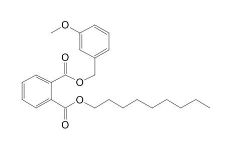 Phthalic acid, 3-methoxybenzyl nonyl ester