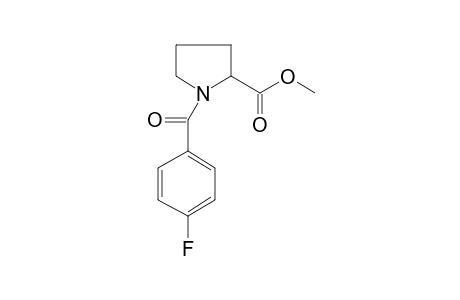l-Proline, N-(4-fluorobenzoyl)-, methyl ester