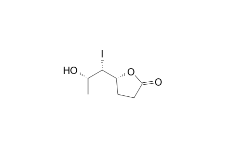 2(3H)-Furanone, dihydro-5-(2-hydroxy-1-iodopropyl)-, [5R*(1S*,2S*)]-