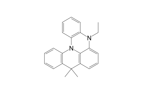 5H,9H-Quino[3,2,1-de]phenazine, 5-ethyl-9,9-dimethyl-