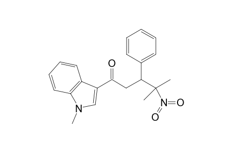 4-Methyl-1-(1'-methylindol-3'-yl)-4-nitro-3-phenylpentan-1-one