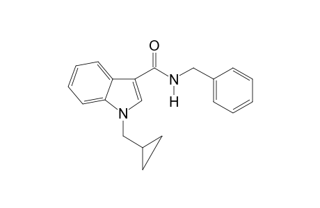 N-Benzyl-1-cyclopropylmethyl-1H-indole-3-carboxamide