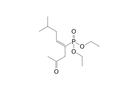 (Z)-4-diethoxyphosphoryl-7-methyl-4-octen-2-one