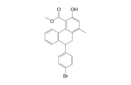 Methyl 3-Hydroxy-1-methyl-9-(4-bromophenyl)-9,10-dihydro-phenanthrene-4-carboxylate