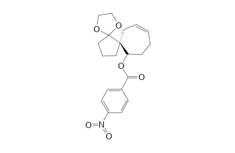 cis-1,1-Ethylenedioxyspiro[4.6]undec-9-en-6-yl p-nitrobenzoate