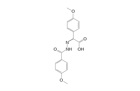[(4-methoxy-benzoyl)hydrazono]-4-Methoxy-phenylacetic acid