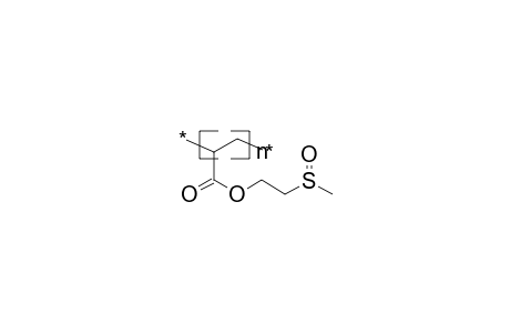 Poly[2-(methylsulfinyl)ethyl acrylate]