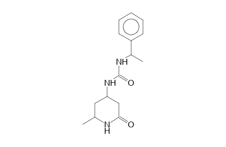 N-(2-Methyl-6-oxo-4-piperidinyl)-N'-(1-phenylethyl)urea