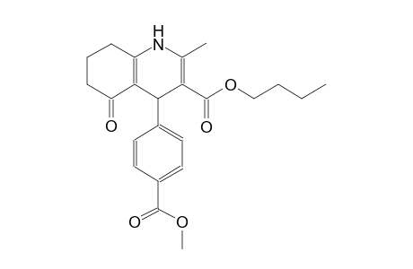 butyl 4-[4-(methoxycarbonyl)phenyl]-2-methyl-5-oxo-1,4,5,6,7,8-hexahydro-3-quinolinecarboxylate