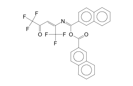 3-Penten-2-one, 1,1,1,5,5,5-hexafluoro-4-[(naphth-2-yl)(naphth-2-ylcarboxy)methylene]amino-