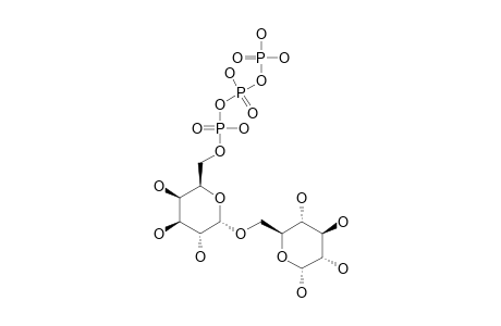 6-O-(ALPHA-D-GALACTOPYRANOSYL-6'-O-TRIPHOSPHATE)-ALPHA-D-GLUCOPYRANOSE