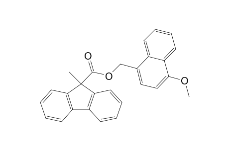 4-Methoxy-1-naphthylmethyl 9'-methyl-9'-fluorenecarboxylate