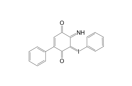 5-Phenyl-3-phenyliodonio-1,4-benzoquinon-2-imide