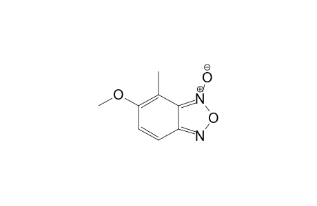5-Methoxy-4-methyl-(2,1,3)-benzoxadiazole - N(3)-oxide