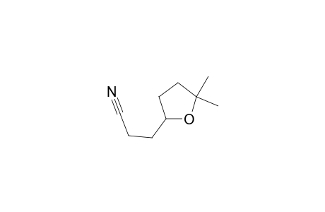 2-Furanpropanenitrile, tetrahydro-5,5-dimethyl-