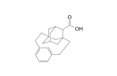 [2.2](1,3)-Adamantanometacyclophane-16-carboxylic acid