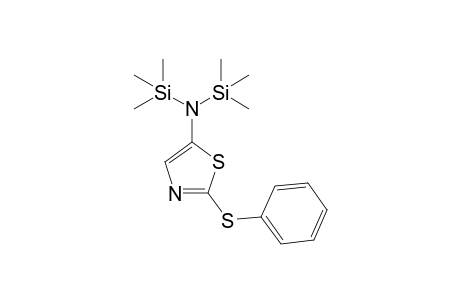 5-(1,1,1,3,3,3-Hexamethyldisilazan-2-yl)-2-phenylsulfanylthiazole