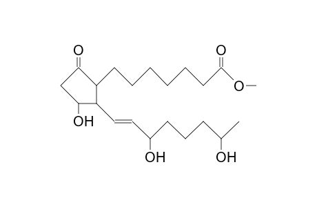 Methyl 9-oxo-11a,15a,19-trihydroxy-13-trans-prostenoate