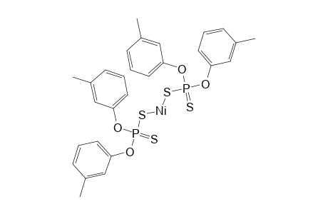 Nickel, bis[O,O-bis(3-methylphenyl) phosphorodithioato-S,S']-, (SP-4-1)-