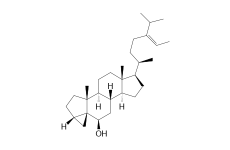 3,5-Cyclostigmast-24(28)-en-6-ol, (3.beta.,5.alpha.,6.beta.,24Z)-