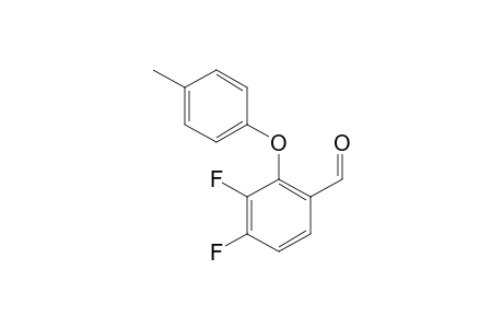 3,4-Difluoro-2-(4-methylphenoxy)benzaldehyde