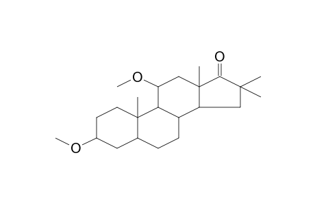 16,16'-O-Trimethyl-11.beta.-methoxyetiocholanolone