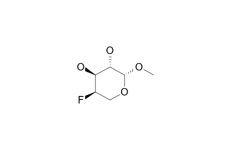 Methyl-4-deoxy-4-fluoro.alpha.-L-arabinopyranosid