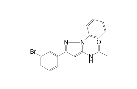 acetamide, N-[3-(3-bromophenyl)-1-phenyl-1H-pyrazol-5-yl]-
