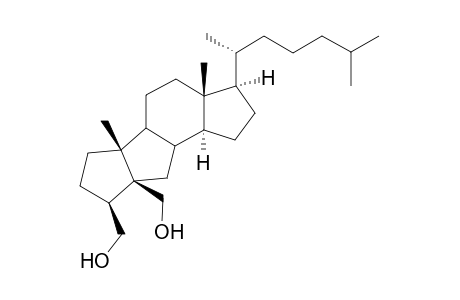 3.beta.,5-Bis(hydroxymethyl)-A,B-dinor-5.beta.-cholestane
