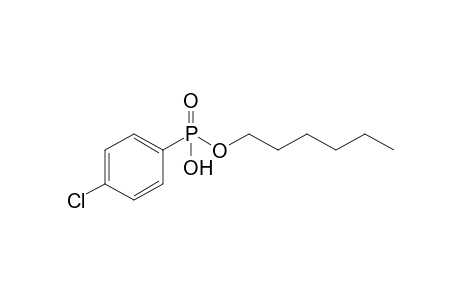 Hexyl hydrogen p-chlorophenylphosphonate