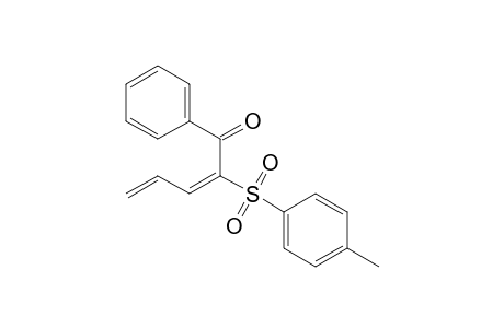 (2E)-2-Tosyl-1-phenyl-2,4-pentadien-1-one