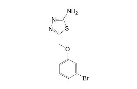 5-(3-Bromophenoxy)methyl-2-amino-1,3,4-thiadiazoles