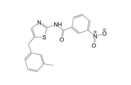 benzamide, N-[5-[(3-methylphenyl)methyl]-2-thiazolyl]-3-nitro-