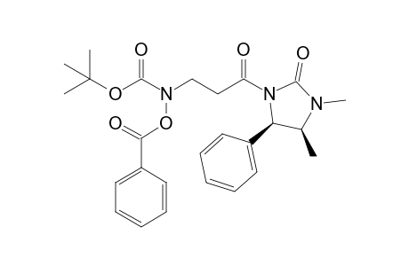 (4R,5S)-1,5-Dimethyl-3-(3'-N-tert-butoxycarbonylbenzoyloxyaminopropanoyl)-4-phenylimidazolidin-2-one