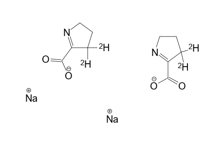 SODIUM-3,3-DIDEUTERO-1-PYRROLINE-2-CARBOXYLATE